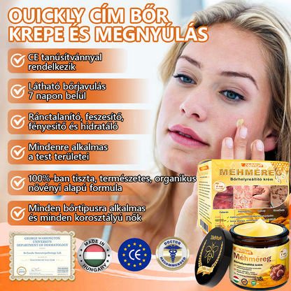 📦 Bőrgyógyász ajánlása ✨ ZödVita® Méhméreg Bőr Helyreállító Krém 🔥 Magyar fejlesztés, magyarországi gyártás és szállítás