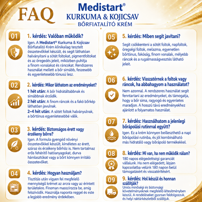 ✨𝑯𝒊𝒗𝒂𝒕𝒂𝒍𝒐𝒔 𝑼̈𝒛𝒍𝒆𝒕 | 𝐔́𝐣! ✨ Medistart® 𝐊𝐮𝐫𝐤𝐮𝐦𝐚 × 𝐊𝐨𝐣𝐢𝐧𝐬𝐚𝐯 𝐄́𝐣𝐬𝐳𝐚𝐤𝐚𝐢 Bőrfiatalító 𝐊𝐫𝐞́𝐦— 𝐇𝐚𝐥𝐯𝐚́𝐧𝐲𝐢́𝐭𝐬𝐝 𝐚 𝐦𝐚𝐤𝐚𝐜𝐬 𝐬𝐨̈𝐭𝐞́𝐭 𝐟𝐨𝐥𝐭𝐨𝐤𝐚𝐭 𝐞́𝐬 𝐬𝐢𝐦𝐢́𝐭𝐬𝐝 𝐤𝐢 𝐚 𝐥𝐚́𝐭𝐡𝐚𝐭𝐨́ 𝐫𝐚́𝐧𝐜𝐨𝐤𝐚𝐭 𝐚𝐥𝐯𝐚́𝐬 𝐤𝐨̈𝐳𝐛𝐞𝐧 🌙 ✅ 𝐄́𝐣𝐬𝐳𝐚𝐤𝐚́𝐧𝐤𝐞́𝐧𝐭 𝐞𝐠𝐲 𝐥𝐞́𝐩𝐞́𝐬 · 𝐋𝐚́𝐭𝐡𝐚𝐭𝐨́ 𝐯𝐚́𝐥𝐭𝐨𝐳𝐚́𝐬 𝟕 𝐞́𝐣𝐬𝐳𝐚𝐤𝐚 𝐚𝐥𝐚𝐭𝐭 💯