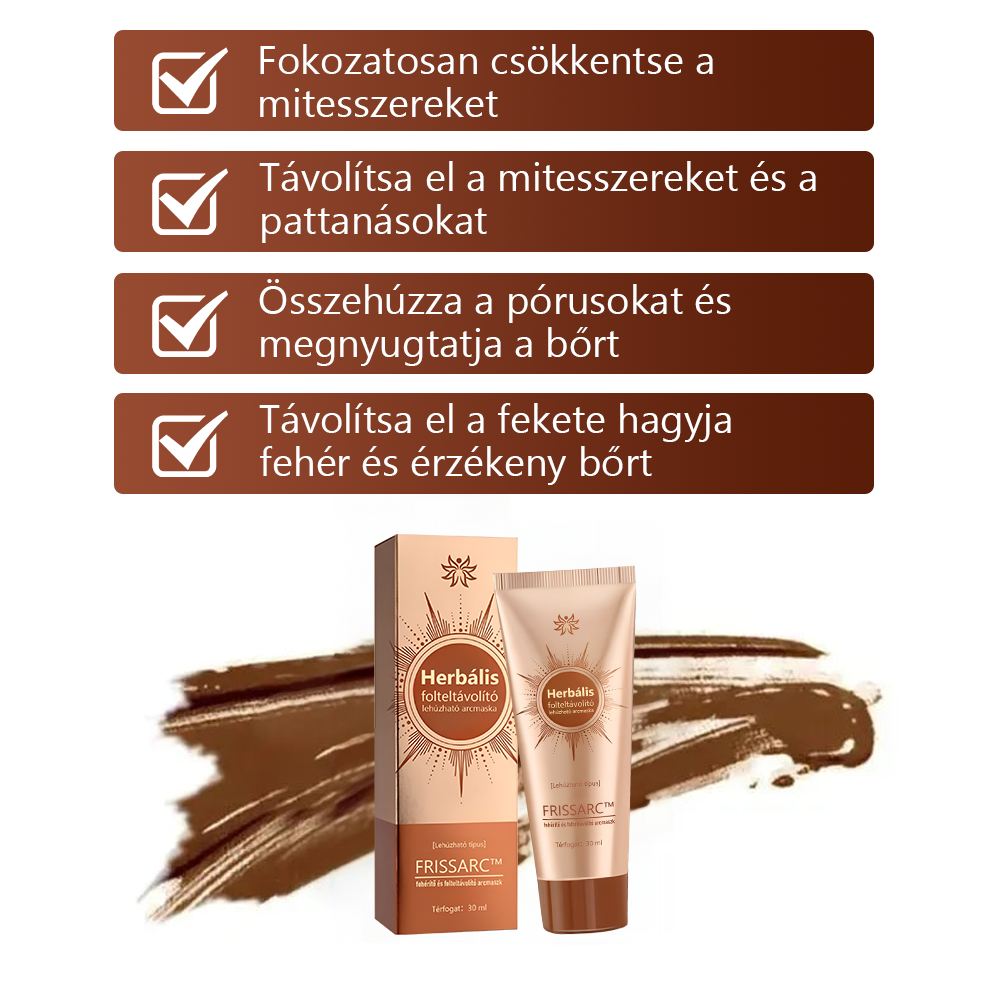 🎁𝐅𝐑𝐈𝐒𝐒𝐀𝐑𝐂™ Arcmaszk | Látható folthalványítás természetes összetevőkkel – szeplőkre, pigmentfoltokra, napkárosodásra🎁