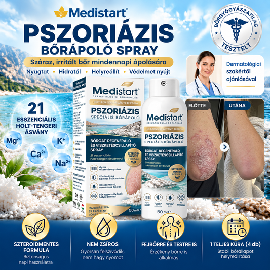 ✨ Medistart® PSZORIÁZIS SPECIÁLIS BŐRÁPOLÓ