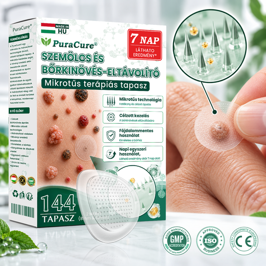 𝐏𝐮𝐫𝐚𝐂𝐮𝐫𝐞® 𝐌𝐈𝐊𝐑𝐎𝐓Ű𝐒 𝐁Ő𝐑𝐊𝐈𝐍Ö𝐕É𝐒-𝐄𝐋𝐓Á𝐕𝐎𝐋Í𝐓Ó 𝐓𝐀𝐏𝐀𝐒𝐙𝐎𝐊 —𝟕 𝐍𝐀𝐏𝐎𝐒 𝐂É𝐋𝐙𝐎𝐓𝐓 𝐄𝐋𝐓Á𝐕𝐎𝐋Í𝐓Á𝐒 𝐁Ő𝐑𝐍𝐘Ú𝐋𝐕Á𝐍𝐘𝐎𝐊, 𝐒𝐙𝐄𝐌Ö𝐋𝐂𝐒Ö𝐊 É𝐒 𝐊𝐈𝐄𝐌𝐄𝐋𝐊𝐄𝐃Ő 𝐁Ő𝐑𝐇𝐈𝐁Á𝐊 𝐄𝐋𝐋𝐄𝐍