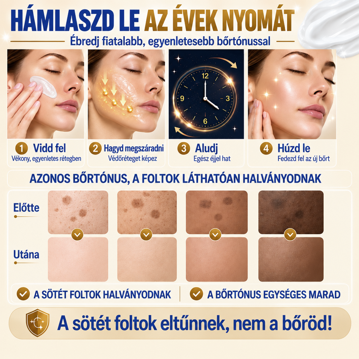 ✨𝑯𝒊𝒗𝒂𝒕𝒂𝒍𝒐𝒔 𝑼̈𝒛𝒍𝒆𝒕 | 𝐔́𝐣! ✨ Medistart® 𝐊𝐮𝐫𝐤𝐮𝐦𝐚 × 𝐊𝐨𝐣𝐢𝐧𝐬𝐚𝐯 𝐄́𝐣𝐬𝐳𝐚𝐤𝐚𝐢 Bőrfiatalító 𝐊𝐫𝐞́𝐦— 𝐇𝐚𝐥𝐯𝐚́𝐧𝐲𝐢́𝐭𝐬𝐝 𝐚 𝐦𝐚𝐤𝐚𝐜𝐬 𝐬𝐨̈𝐭𝐞́𝐭 𝐟𝐨𝐥𝐭𝐨𝐤𝐚𝐭 𝐞́𝐬 𝐬𝐢𝐦𝐢́𝐭𝐬𝐝 𝐤𝐢 𝐚 𝐥𝐚́𝐭𝐡𝐚𝐭𝐨́ 𝐫𝐚́𝐧𝐜𝐨𝐤𝐚𝐭 𝐚𝐥𝐯𝐚́𝐬 𝐤𝐨̈𝐳𝐛𝐞𝐧 🌙 ✅ 𝐄́𝐣𝐬𝐳𝐚𝐤𝐚́𝐧𝐤𝐞́𝐧𝐭 𝐞𝐠𝐲 𝐥𝐞́𝐩𝐞́𝐬 · 𝐋𝐚́𝐭𝐡𝐚𝐭𝐨́ 𝐯𝐚́𝐥𝐭𝐨𝐳𝐚́𝐬 𝟕 𝐞́𝐣𝐬𝐳𝐚𝐤𝐚 𝐚𝐥𝐚𝐭𝐭 💯