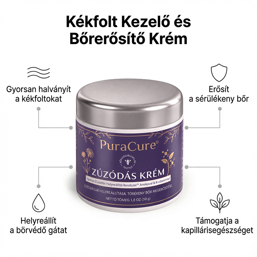 👉100K+ ELADVA 💁‍♀️ – PuraCure® Zúzódásjavító és bőrerősítő krém