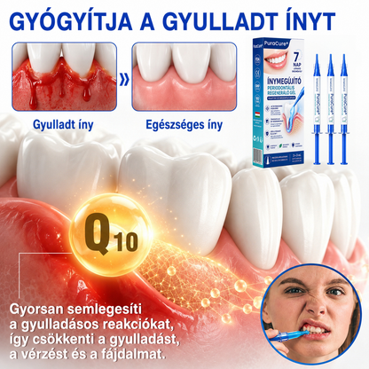 🇭🇺👨‍⚕️🌲🦷 PuraCure® ÍNYMEGÚJÍTÓ – Parodontális helyreállító gél🧂