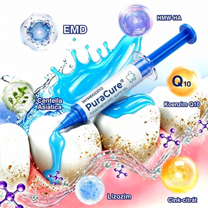 🇭🇺👨‍⚕️🌲🦷 PuraCure® ÍNYMEGÚJÍTÓ – Parodontális helyreállító gél🧂