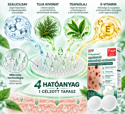 𝐏𝐮𝐫𝐚𝐂𝐮𝐫𝐞® 𝐌𝐈𝐊𝐑𝐎𝐓Ű𝐒 𝐁Ő𝐑𝐊𝐈𝐍Ö𝐕É𝐒-𝐄𝐋𝐓Á𝐕𝐎𝐋Í𝐓Ó 𝐓𝐀𝐏𝐀𝐒𝐙𝐎𝐊 —𝟕 𝐍𝐀𝐏𝐎𝐒 𝐂É𝐋𝐙𝐎𝐓𝐓 𝐄𝐋𝐓Á𝐕𝐎𝐋Í𝐓Á𝐒 𝐁Ő𝐑𝐍𝐘Ú𝐋𝐕Á𝐍𝐘𝐎𝐊, 𝐒𝐙𝐄𝐌Ö𝐋𝐂𝐒Ö𝐊 É𝐒 𝐊𝐈𝐄𝐌𝐄𝐋𝐊𝐄𝐃Ő 𝐁Ő𝐑𝐇𝐈𝐁Á𝐊 𝐄𝐋𝐋𝐄𝐍