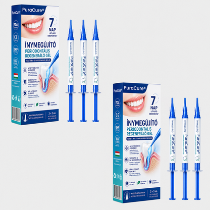 🇭🇺👨‍⚕️🌲🦷 PuraCure® ÍNYMEGÚJÍTÓ – Parodontális helyreállító gél🧂