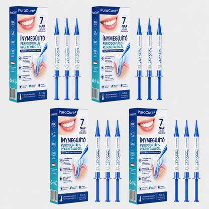 🇭🇺👨‍⚕️🌲🦷 PuraCure® ÍNYMEGÚJÍTÓ – Parodontális helyreállító gél🧂