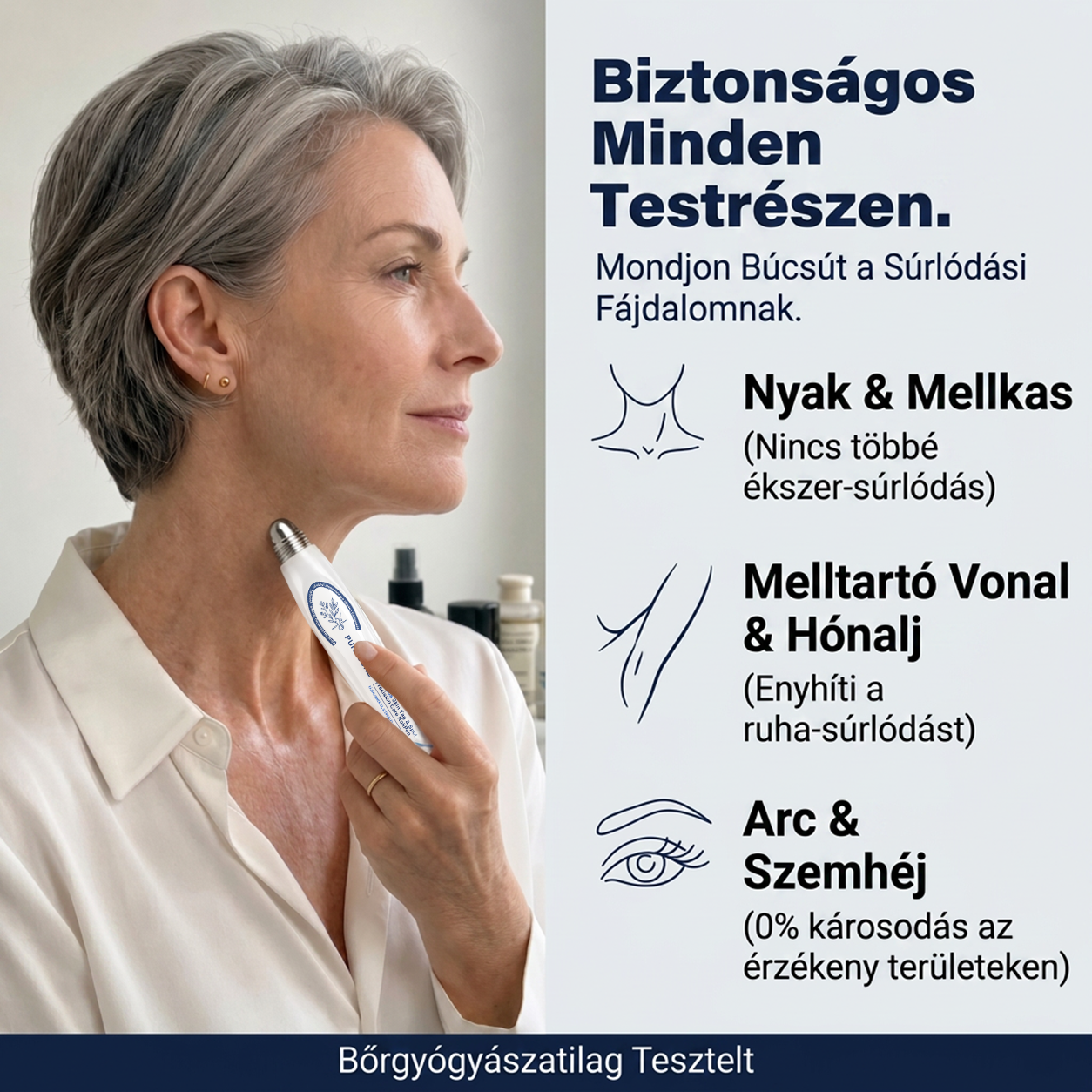 📦PuraCure® 👩‍⚕️ 𝟕 𝐍𝐚𝐩𝐨𝐬 Bőrkinövés- és Folteltávolító Toll Fájdalommentes és Hegmentes Professzionális Rollerball