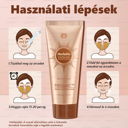 🎁𝐅𝐑𝐈𝐒𝐒𝐀𝐑𝐂™ Arcmaszk | Látható folthalványítás természetes összetevőkkel – szeplőkre, pigmentfoltokra, napkárosodásra🎁